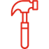 Icon representing PLASSON fittings tough against impact and ground movement