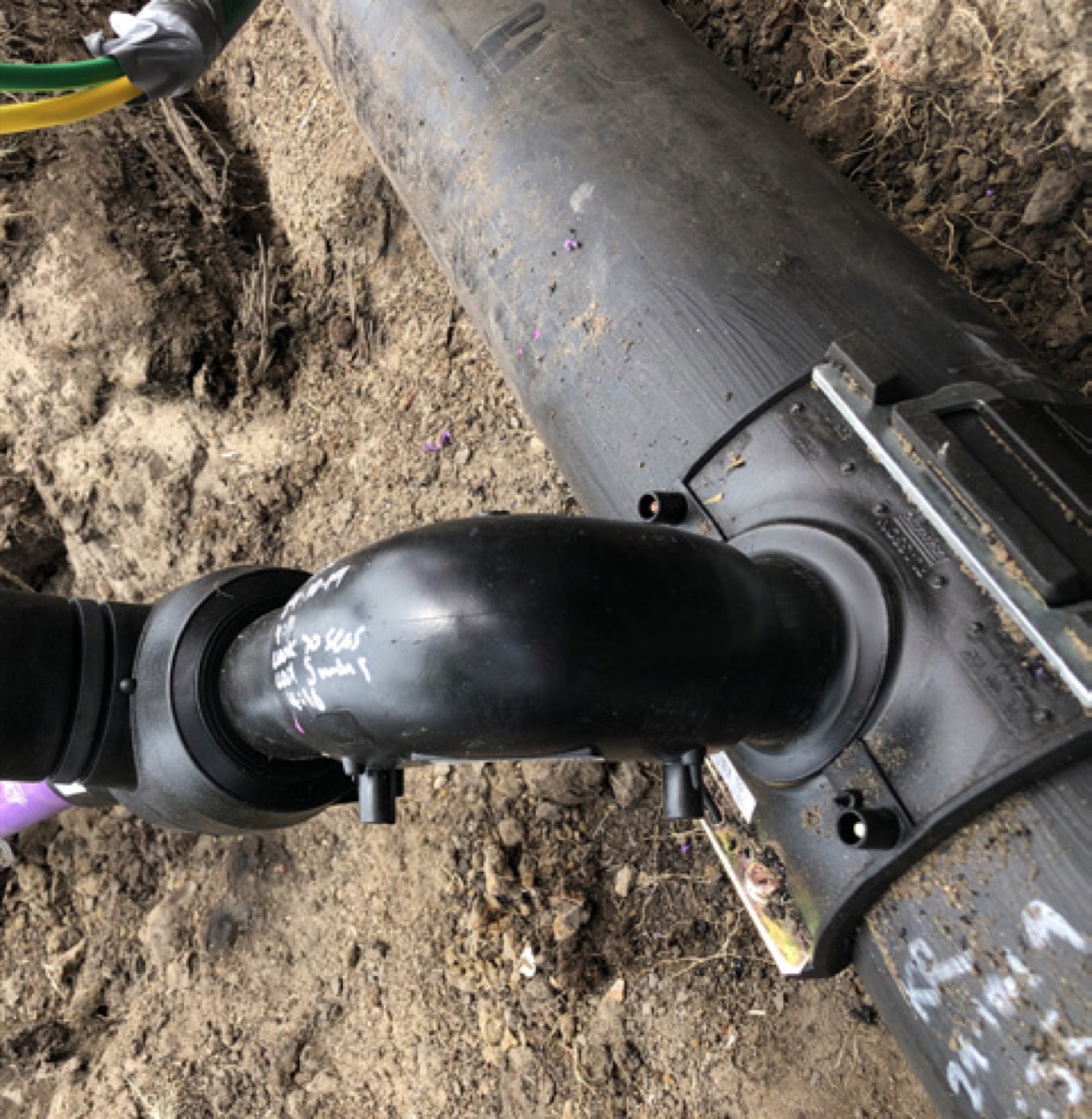 Lateral pipe installation
